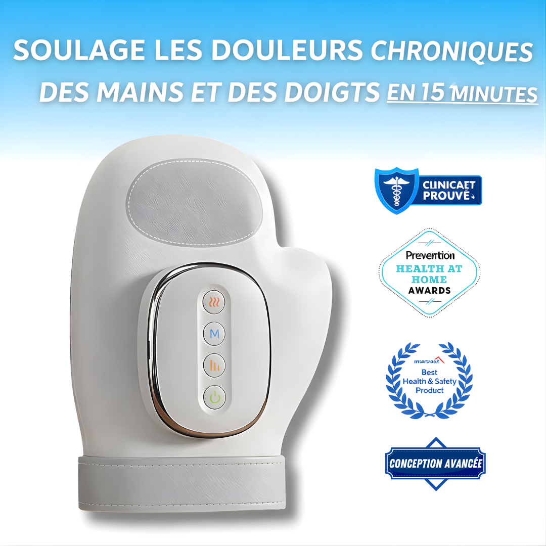 Masseur De Mains Pour L’arthrite, Canal Carpien & Douleurs Articulaires