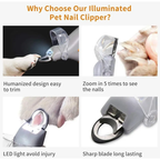 SafeTrim™ Coupe-ongles Led Pour Chien